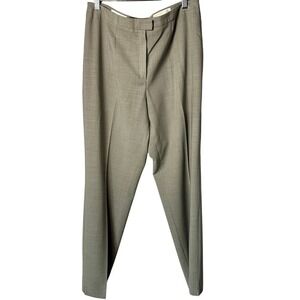 Escada New Wool Lightweight Gray Dress Pants Size 40